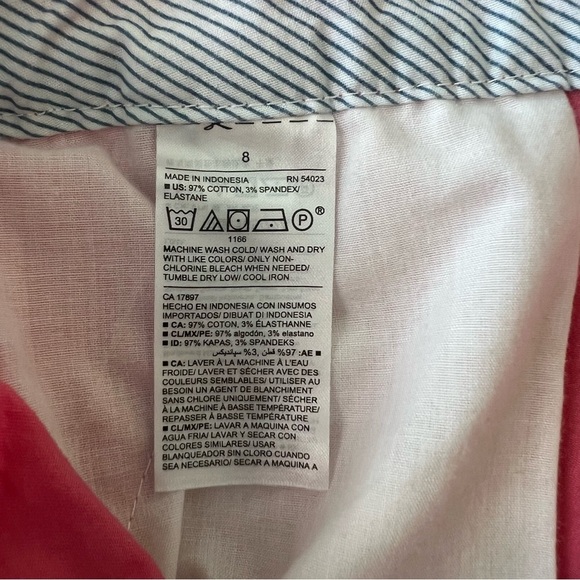2/$30 Old Navy Pink Bermudas Tailored Chino Shorts - Picture 8 of 8